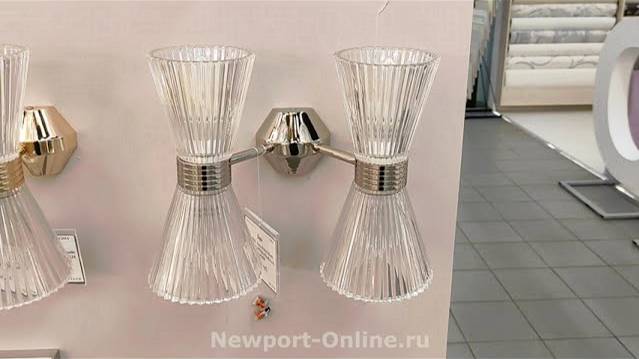 Бра NEWPORT 3612/A Nickel
