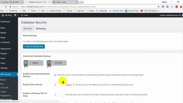 WordPress Advance all in one Security plugin install Brute Force Firewall  - 3