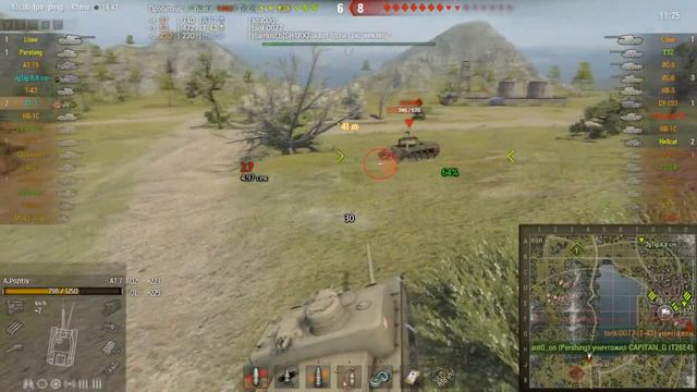 AT-7 ~ Мастер, Воин, Медаль Рэдли Уолтерса ~ World of Tanks смотреть онлайн