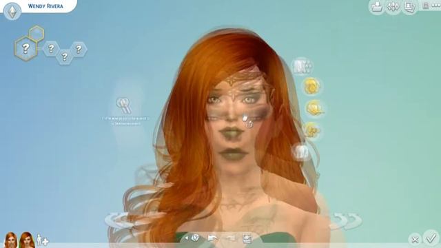 The Sims 4 CAS - Ядовитый Плющ