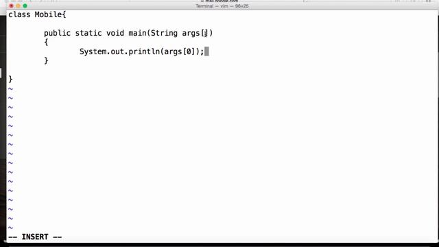 Command Line Arguments in Java смотреть онлайн