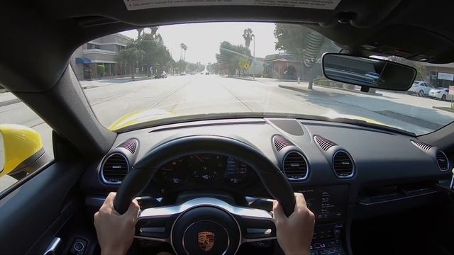 POV Drive: 2018 Porsche 718 Cayman Base (6MT) смотреть онлайн