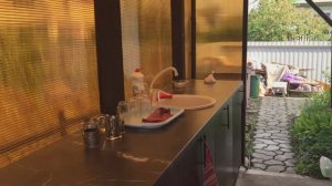 Подача воды в умывальник на даче. Вода на кухне