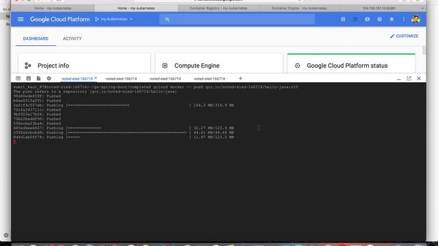 Deploy a Spring-Boot application to Kubernetes Cluster on Google Container Engine using Docker смотреть онлайн