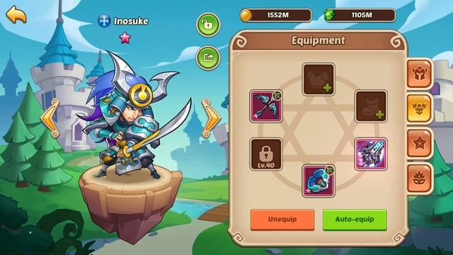 Idle Heroes - 1.4 Quintillion damage Realms Gate Void Corruption 100 with Amenra смотреть онлайн