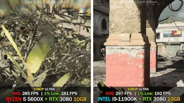 AMD RYZEN 5 5600X Vs INTEL I9-11900K | Test In 8 Games