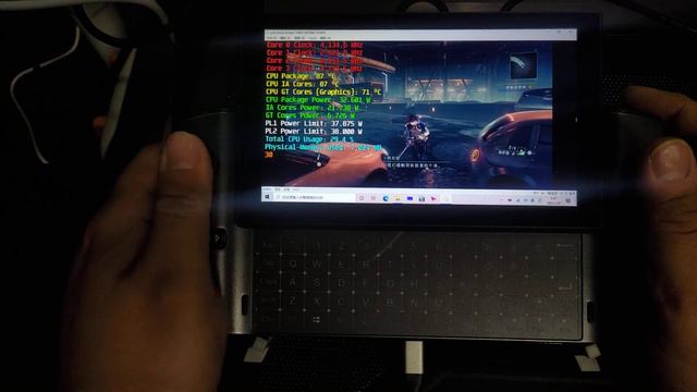 GPD WIN 3 TEST Yuzu emulator Astral Chain смотреть онлайн