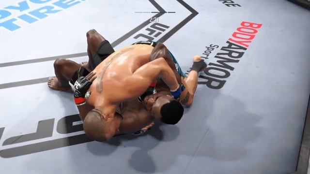 ФРЭНСИС НГАННУ VS СИРИЛ ГАН UFC 4 CPU VS CPU смотреть онлайн