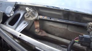 Ремонт chevrolet lacetti трапеции дворников, на скорую руку.