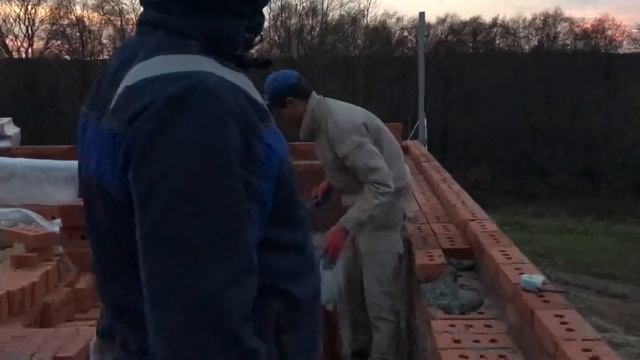 Строительство дома из кирпича/кирпич кладка своими руками /как сделать или построить дом из кирпича смотреть онлайн
