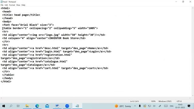 web technologies | create html web pages for online book store | wt Week1 Lab program смотреть онлайн