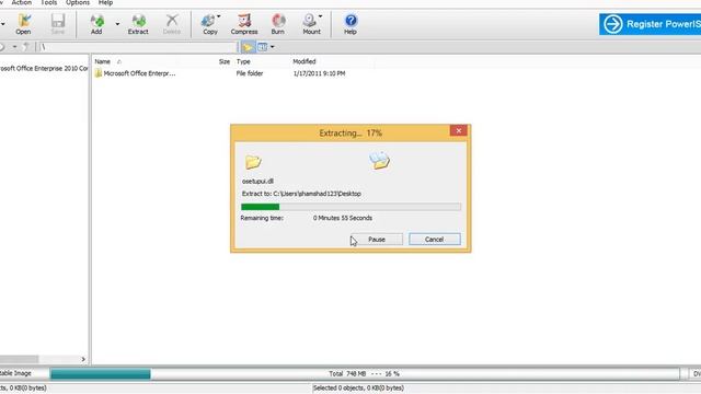 How to convert iso file to folder [ using Power ISO] смотреть онлайн