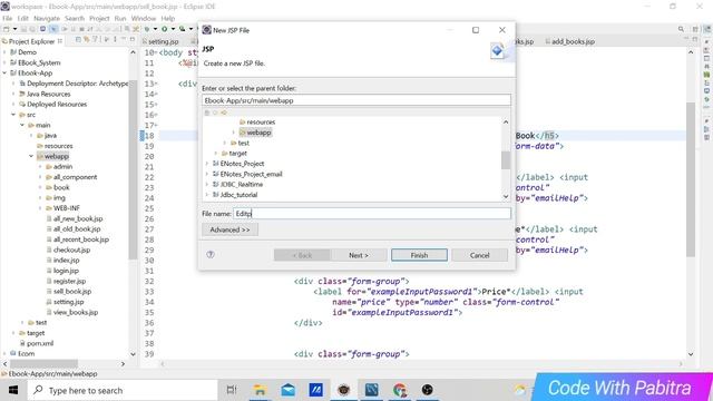 #16 Setting Page Design | Ebook Java Project | Advance Java Web Project смотреть онлайн