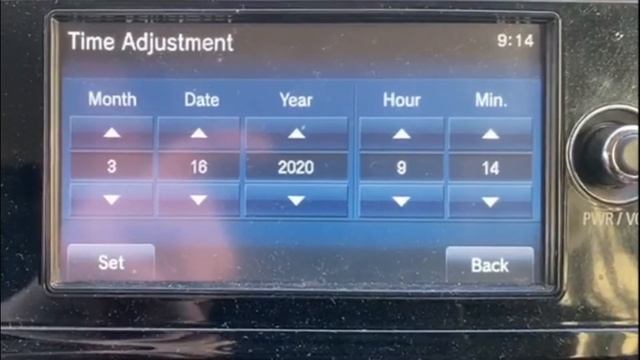 Как настроить часы на автомагнитоле Mitsubishi Outlander. Настройка времени и даты на автомагнитоле смотреть онлайн