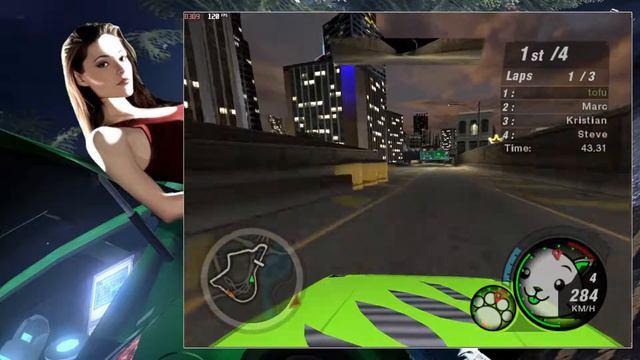 NFS Underground 2 : Scenic Ride Circuit OOB (Reverse) смотреть онлайн