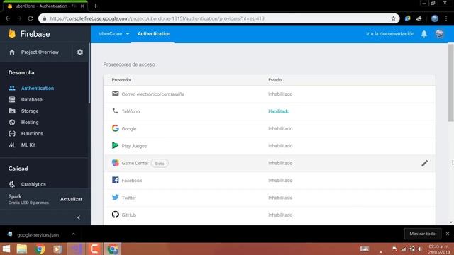 Configurar Proyecto Firebase Y Agregarlo | Uber Clone Xamarin Android Tutorial en español #5 смотреть онлайн