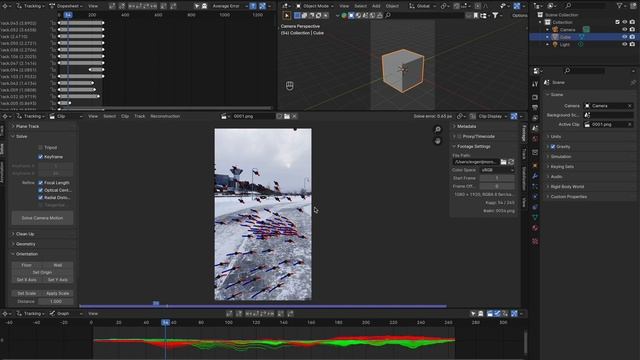 Трекинг вертикальных видео в Blender/Делаем VFX видео смотреть онлайн