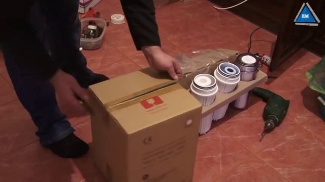 Фильтр для воды Leader Standart RO-5 и RO-6 - Установка Киев смотреть онлайн