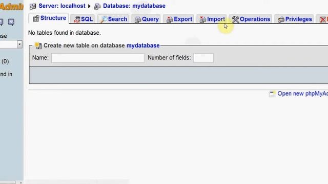 MySQL Database Tables Import Into Localhost | PHPmyAdmin Database Tables Import смотреть онлайн