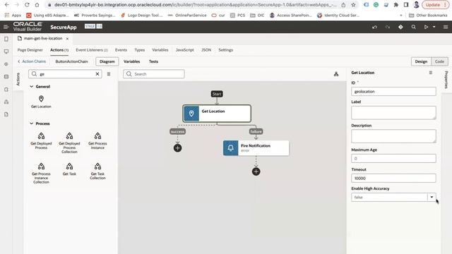How to get current location in Oracle Visual Builder | Oracle VB смотреть онлайн