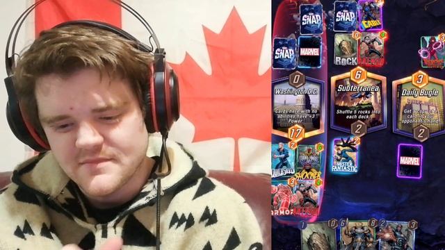 Oh Snap! Marvel card game on the phone смотреть онлайн