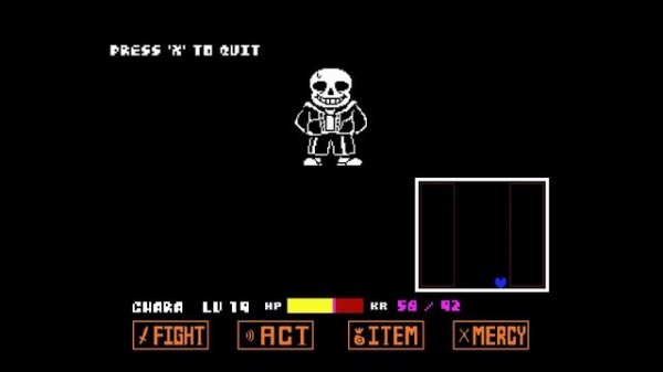 Bad Time Simulator Custom attack (Full fight, download in description)