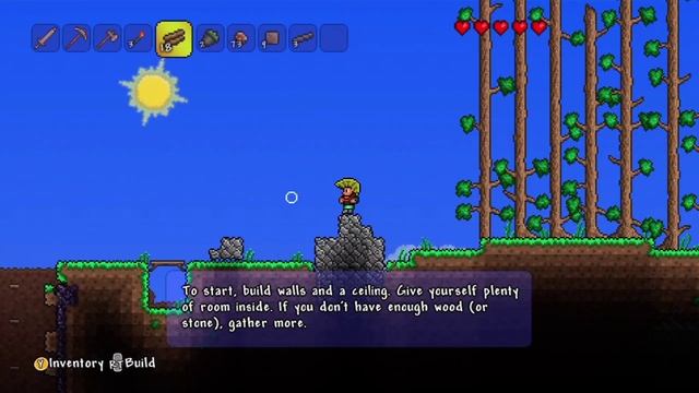 Terraria Xbox 360 - Tutorial - Gameplay Walkthrough смотреть онлайн