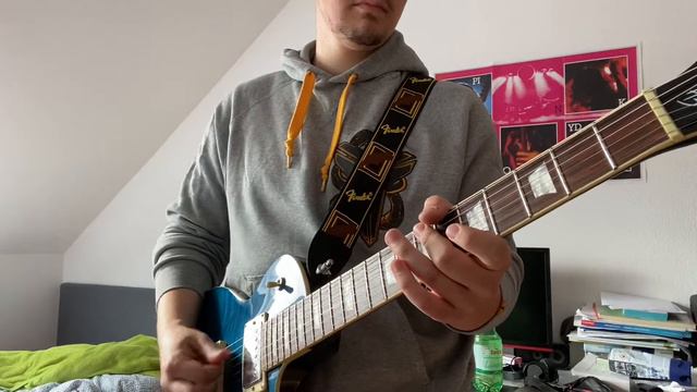 Van Halen - On Fire Solo/End guitar cover | BOSS Katana 50 mkII | смотреть онлайн