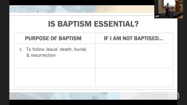 True or False: "Baptism is Not Essential for Salvation" смотреть онлайн