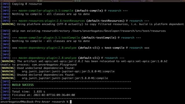 Maven: Tips & Tricks - Как найти неиспользуемые зависимости смотреть онлайн