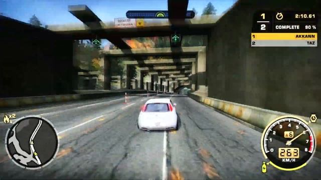 Need For Speed Most Wanted / Blacklist #14 Taz / Fiat Punto - Şahin ? смотреть онлайн