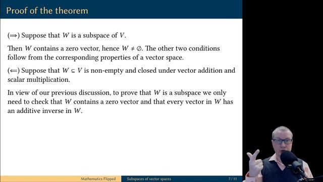 SUSBSPACES of Vector Spaces | FREE Linear Algebra Course смотреть онлайн