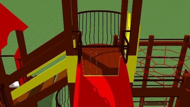 Playground Structure Ik-6-75 from GOIDA смотреть онлайн