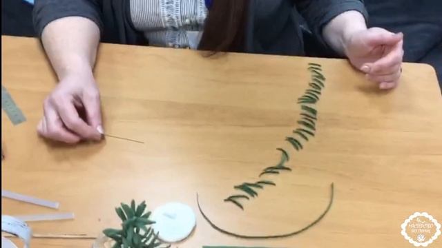 Делаем чудесную веточку розмарина смотреть онлайн