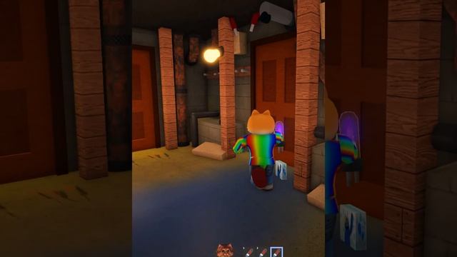 ИГРА радужные друзья роблокс зеленый монстр следует за мной повсюду #shorts смотреть онлайн