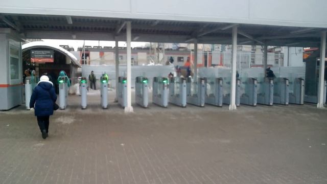 Станция Крюково Октябрьской железной дороги турникеты включены по временной схеме смотреть онлайн