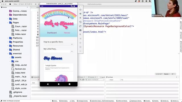 Alyssa Nicoll presents Upgrade your JS App to Native with NET MAUI смотреть онлайн