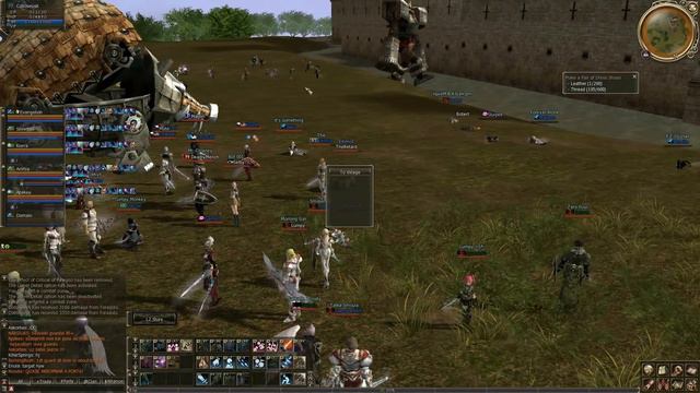 Lineage 2: Goddess of Destruction | Shilen Server | First Server Sieges - Dion Preperations - 1080p смотреть онлайн