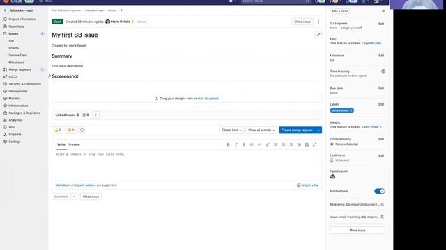 Walkthrough: Bitbucket Cloud Importer смотреть онлайн
