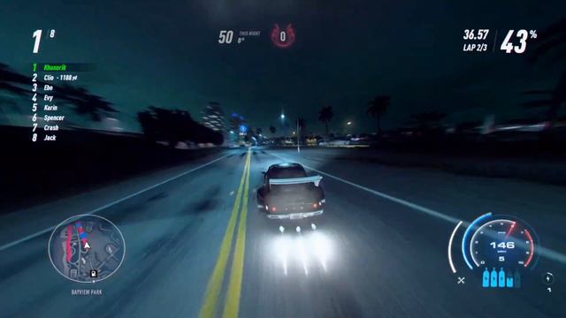 NFS Heat | Foxbat | 1:18.87 (PS5) смотреть онлайн