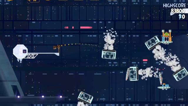 Angry Birds Star Wars D-9 Golden Droid Bonus Level смотреть онлайн
