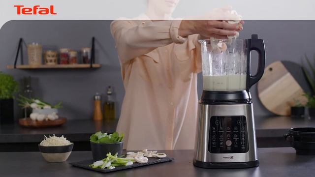 Easy Mushroom Ramen Soup with Tefal Perfect Mix Cook High Speed Blender BL83 смотреть онлайн