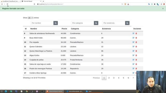 Curso de PHP y MySql? [52.- Borrar registros?️] смотреть онлайн