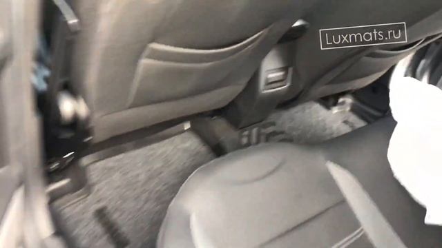 3D автомобильные коврики в салон Renault Arkana (Рено Аркана) (2017-н.в.) с ковролином Luxmats.ru смотреть онлайн