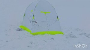 ?Палатка ЛОТОС 3 ЭКО?Раскладываем палатку для зимней рыбалки Лотос 3 эко.