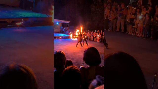 Файер шоу г. Новосиль, День города Орловская область смотреть онлайн