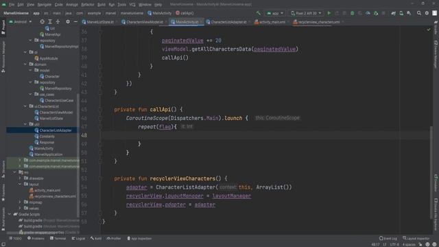 Marvel Universe API App Kotlin Android Studio in Hindi Part 6 смотреть онлайн