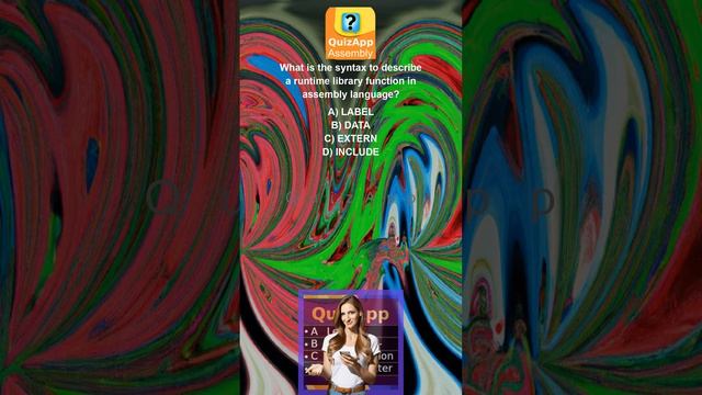 Assembly What is the syntax to describe a runtime library function in assembly language смотреть онлайн