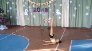 Гимнастический танец 2018 новый год