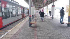 Обстановка на МЦК на время закрытия участка между станциями «Крымская» и «Хорошево».